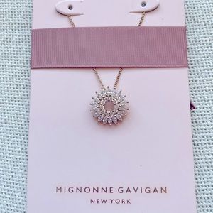 Mignonne Gavigan Crystal Madeline Burst necklace gold/clear